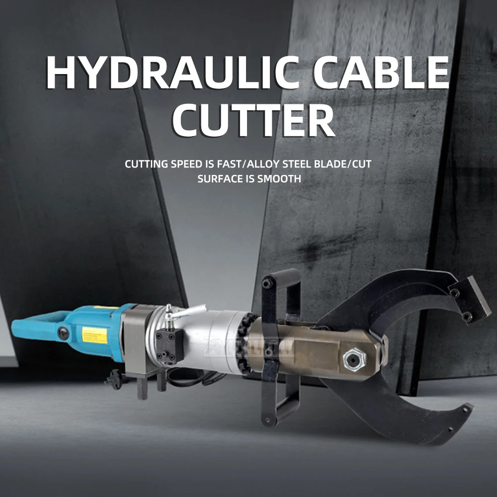 Portable Quick Cut Copper Aluminum Armored Cable Tool, Electric Hydraulic Cable Cutter, Plug-in Power Cable Scissors