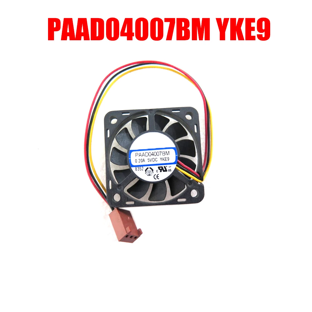 Cooling Fan PAAD04007BM YKE9 DC5V 0.50A 4CM 3PIN New