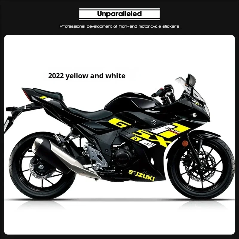 Suitable for Suzuki GSX250R body decals National Four GSX250R-A modified personalized stickers body sticker decoration