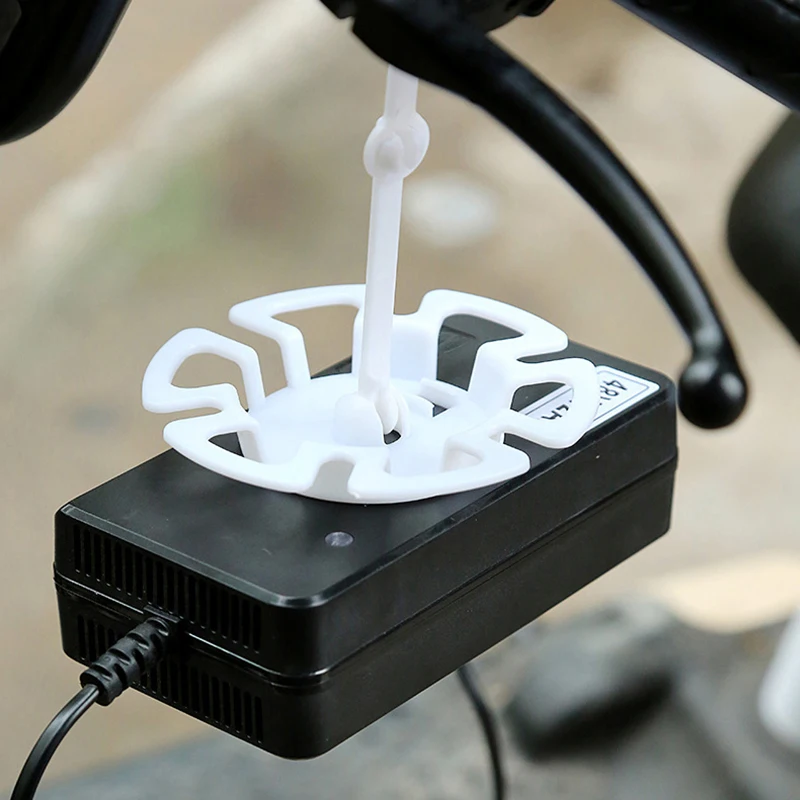 1PC semplice gancio di ricarica per ebike portatile rotazione a 360 gradi cavo di ricarica organizzatore supporto per caricabatterie per veicoli elettrici