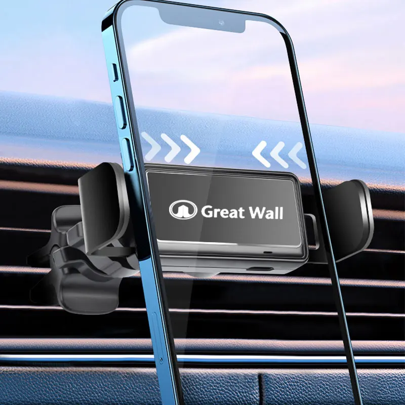 

Car Phone Bracket Intelligent induction For Great Wall Haval GWM UTE Tank Poer VoleexC3050 Steed Wingle57 POWER Pao Accessories