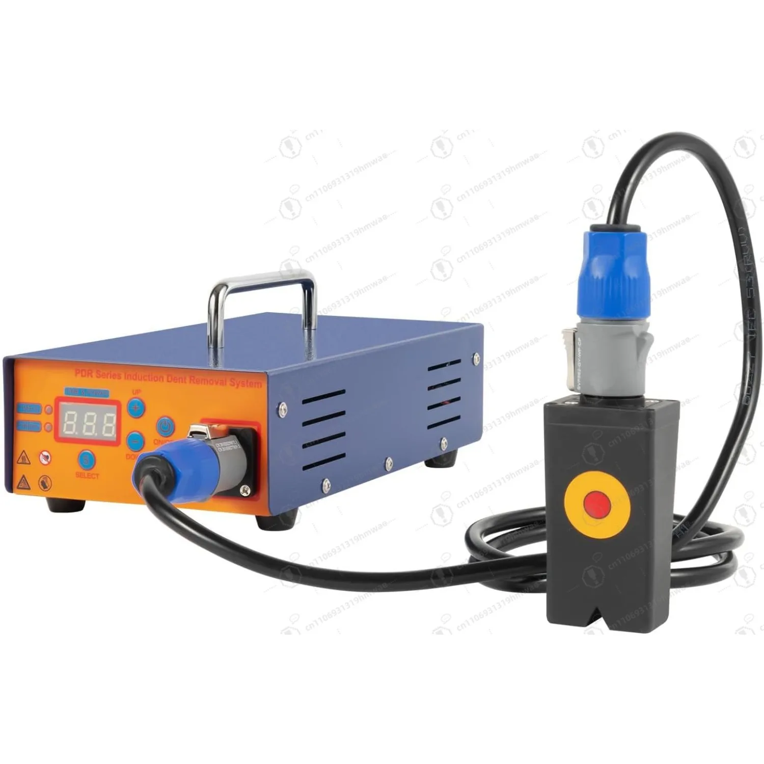 

1380w Induction Heater Machine Hot Box Car Paintless Dent Removing Repair Kit W/Digital Display Screen Car Dent Removing Tool