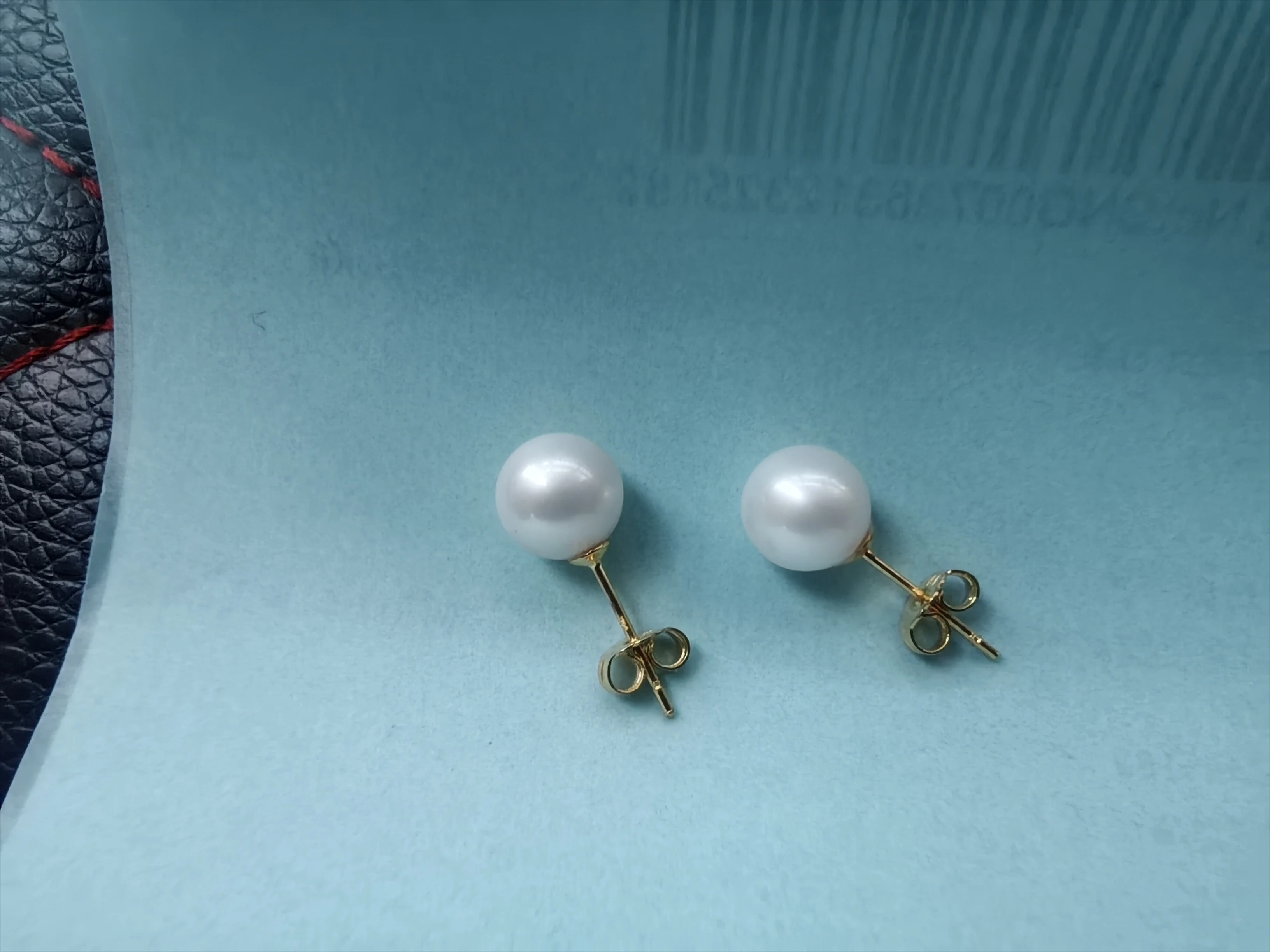 

AAA+++ 6-7mm 7-8mm 8-9mm 9-10mm 10-11mm 11-12mm 12-13mm 13-14mm Gorgeous KOYA White ROUND pearl earring 14kp