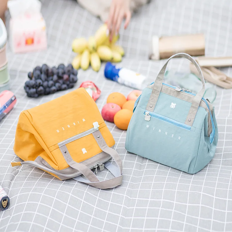 

Portable Lunch Bag New Thermal Insulated Lunch Box Tote Cooler Bag Bento Pouch Lunch Container School Food Storage Bags Lonchera