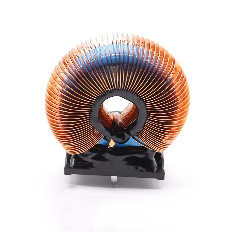 High Current Toroidal Inductor 1mh 10A PFC Inductor Differential Mode Filtering Flat Wire Toroidal Energy Storage Inductor Coil