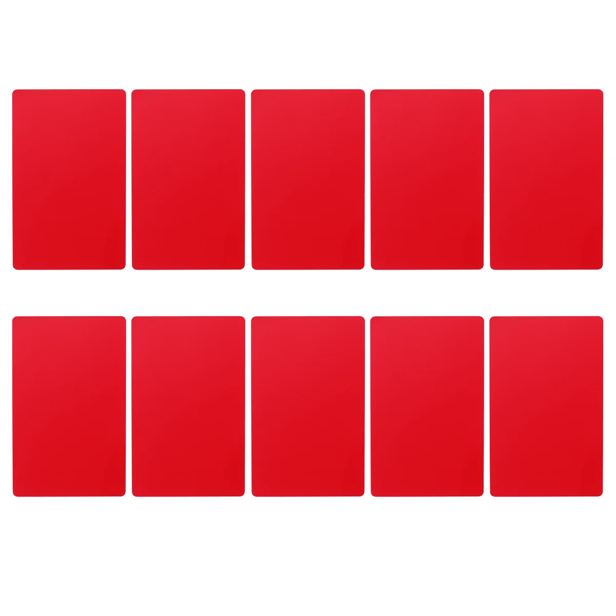 

50 Pcs Marking Business Cards Golden Color DIY Engraver Sublimation Blank Credit Size Rounded Corners Portable