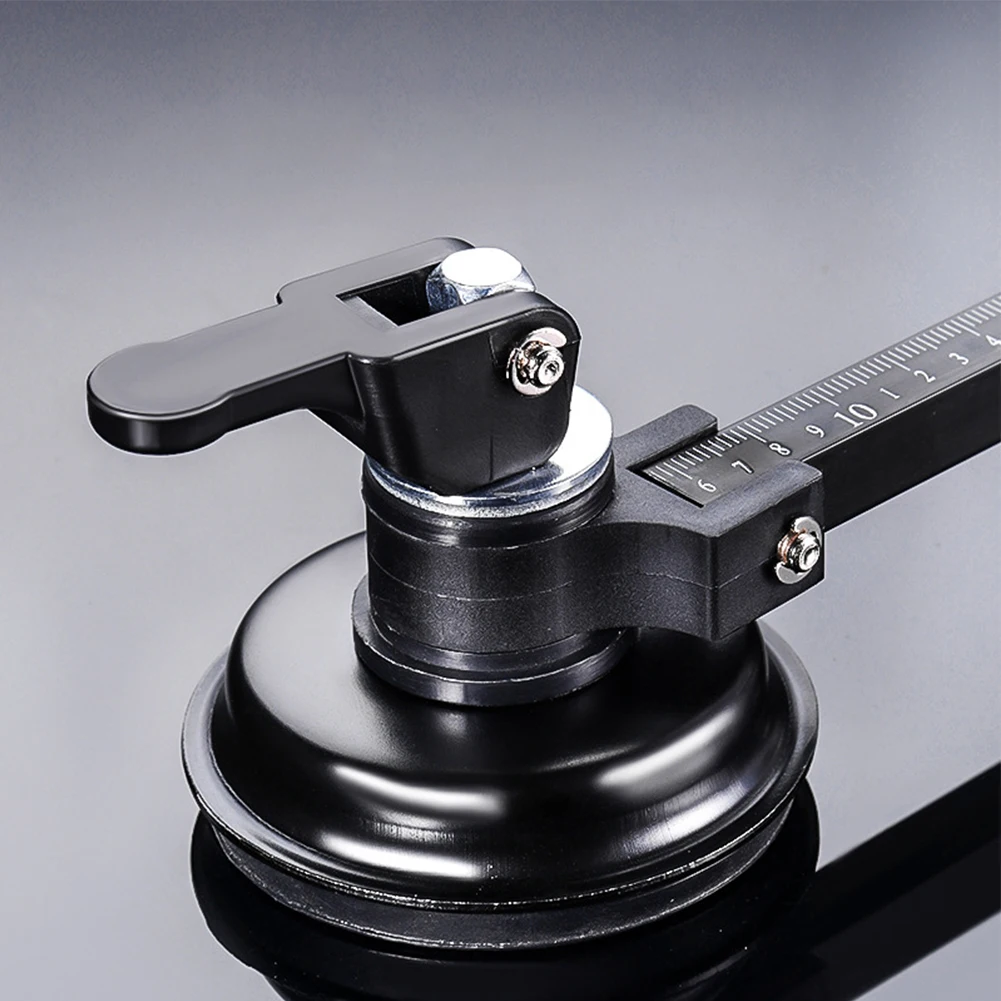 Glass Circle Cutter with Carbide Blade and Stable Suction Base for Accurate and Reliable Circle Cutting from 12cm to 20cm
