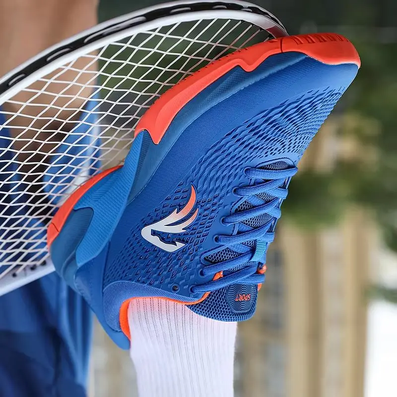 

2025 Новые теннисные туфли, мужские удобные тренировочные туфли для бадминтона, мужские дизайнерские туфли для корта, мужские роскошные брендовые туфли для настольного тенниса