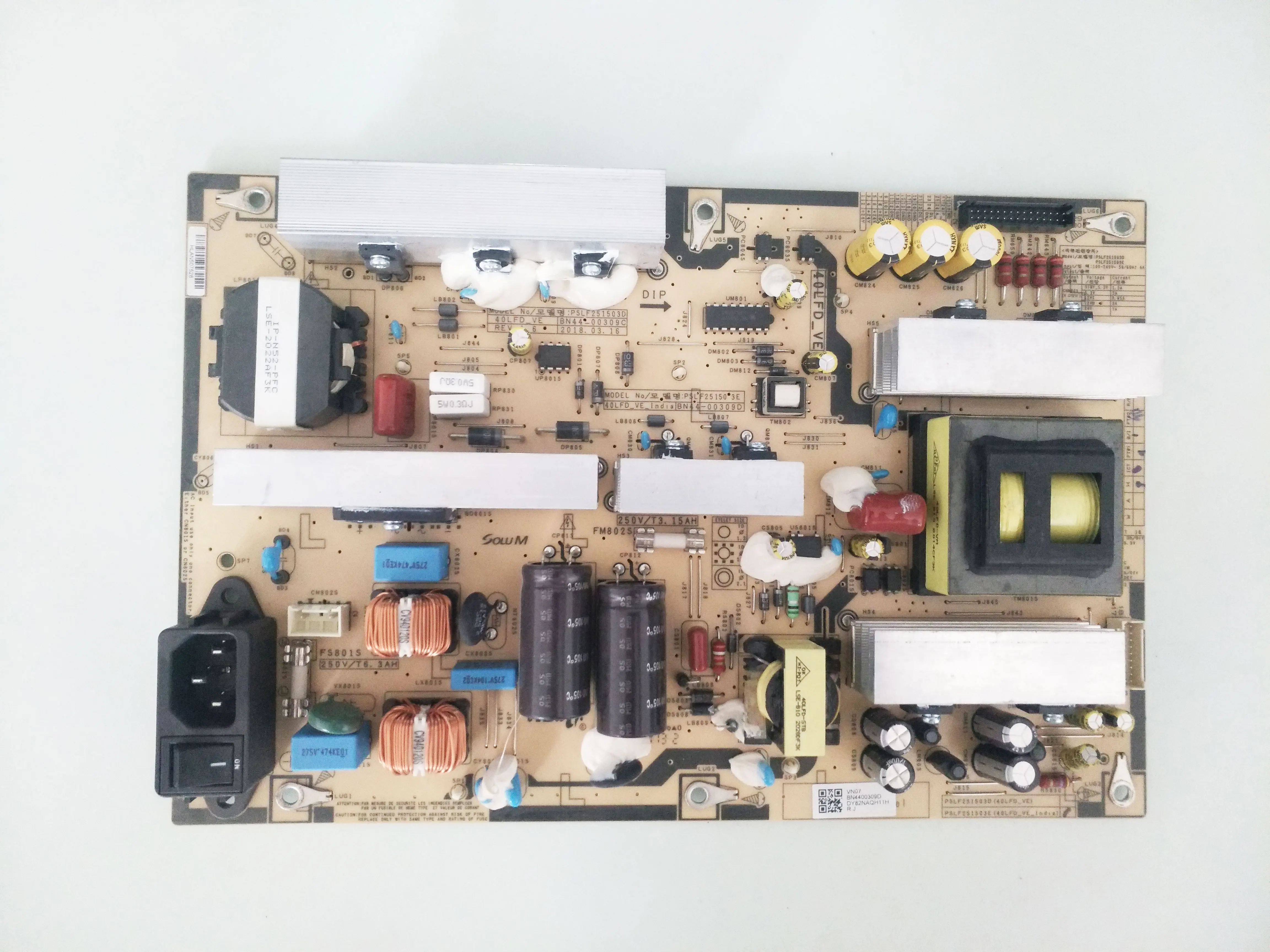 

BN44-00309D PSLF251503D 40LFD_VE Power Supply Board/LED is for LH46UDEHLBB/GO LH55UDCBLBB/ZA LH55UDEBLBB LH46UDEBLBB/EN LH46UDCB