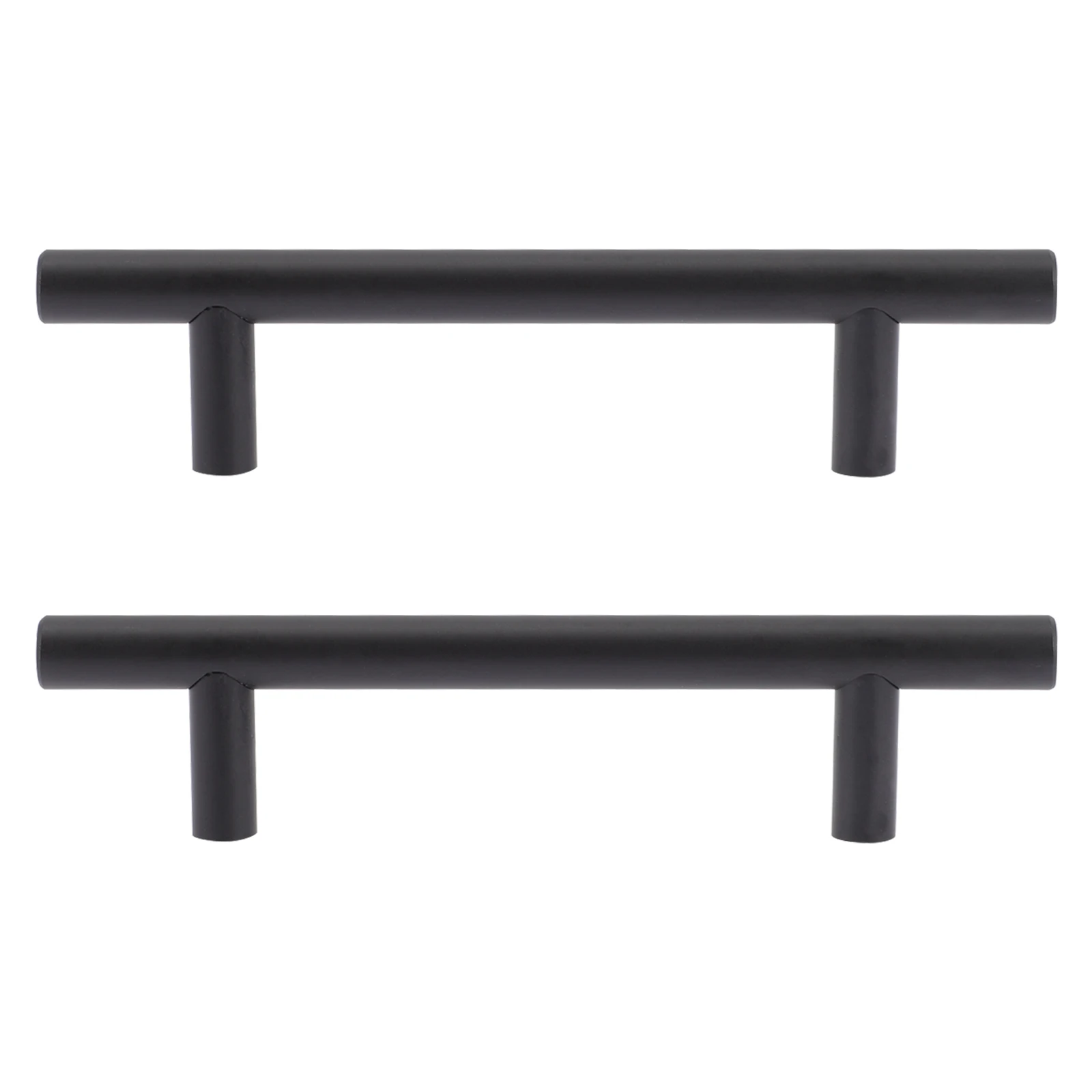 

2Pcs Black Alloy Cabinet Pull H les Durable Modern Kitchen Cabinet Pull H Kitchen Wardrobe Drawer Closet Cupboard Hardware