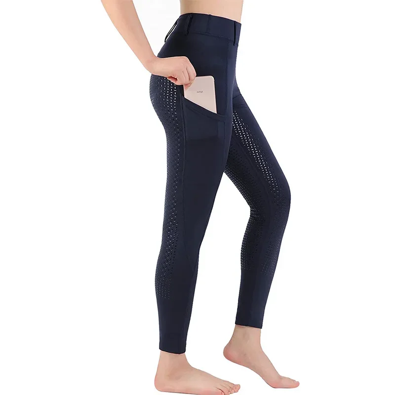 Pantalón de silicona antideslizante de goma epoxi elástica para mujer