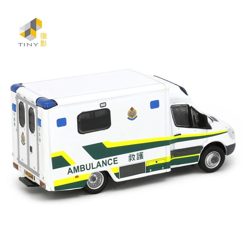 Tiny 1:76 Ben-chi Spr-inter Ambulance (AM5548) NO.50 Alloy Simulation Model Car