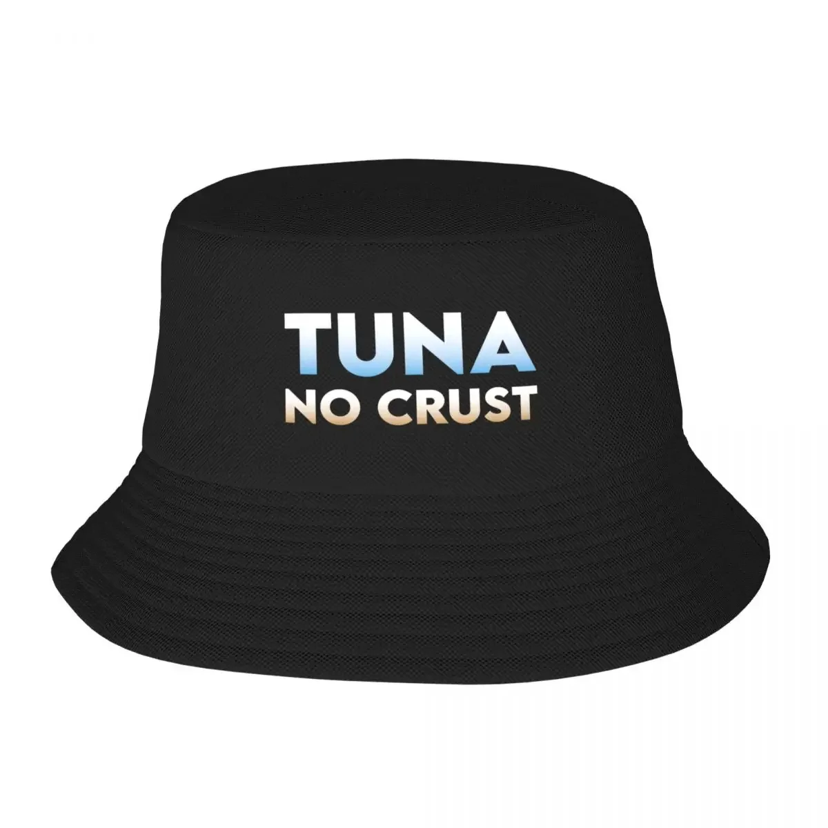 Tuna No Crust Bucket Hat Gentleman Hat Uv Protection Solar Hat Kids Female Men's