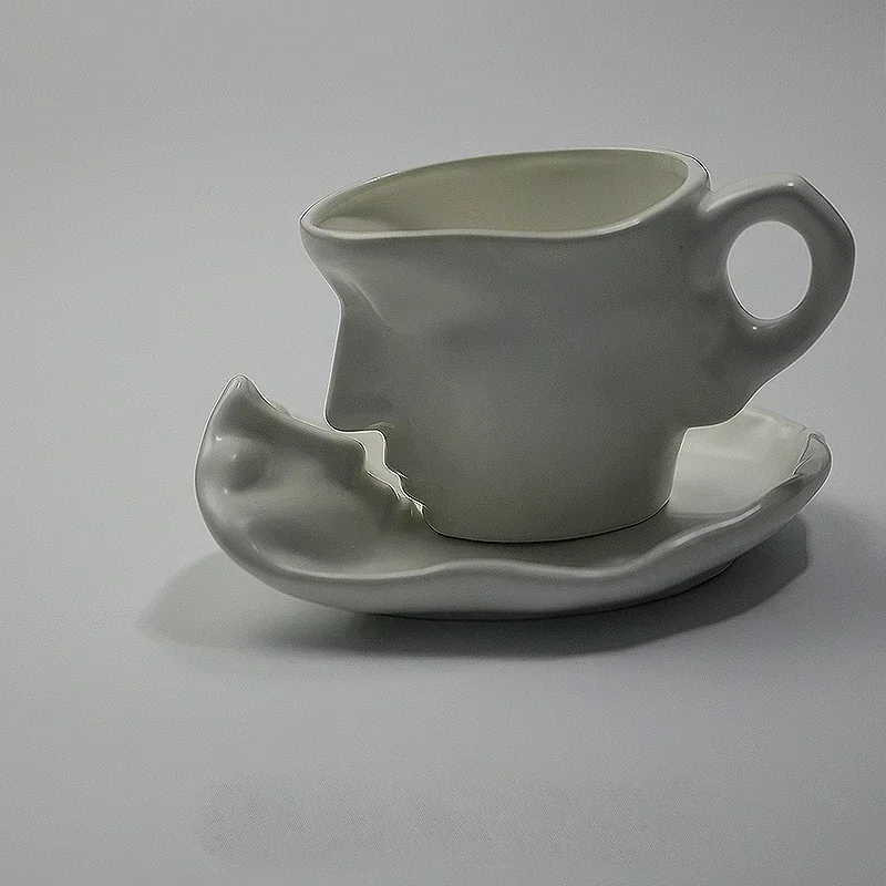 Hot sales I'm bored, dear, take a sip! 3-piece set! Cup + cushion + spoon! Set