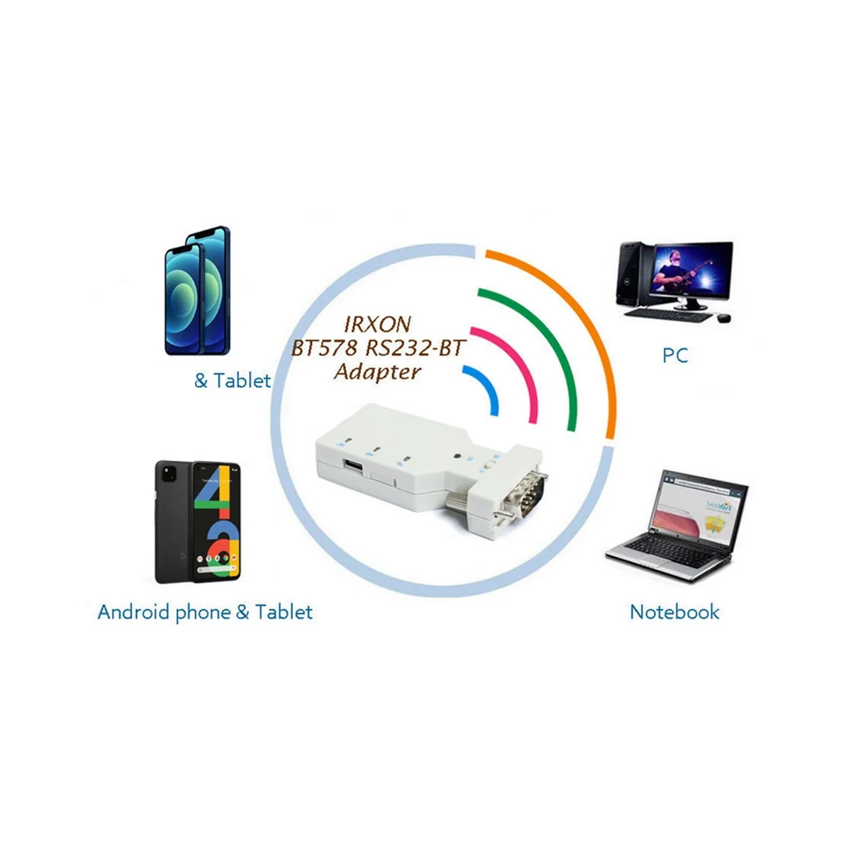 

Superb BT578 V3 RS232 Wireless Male and Female Head Master-Slave for Total Station Serial Port Compatible Bluetooth Adapter