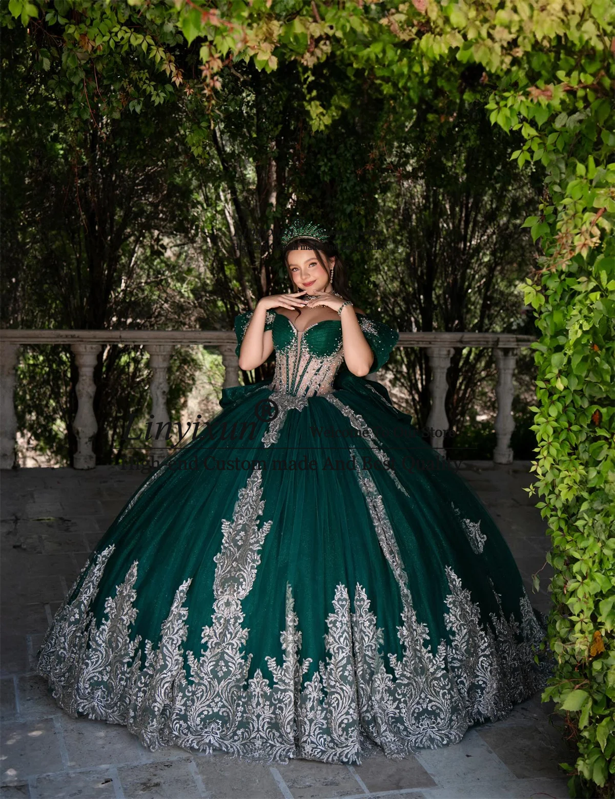 

Элегантные кружевные платья Quinceanera с аппликацией по индивидуальному заказу, милые платья с открытыми плечами 15 16, мексиканские бальные платья, Vestidos De 15 XV Anos