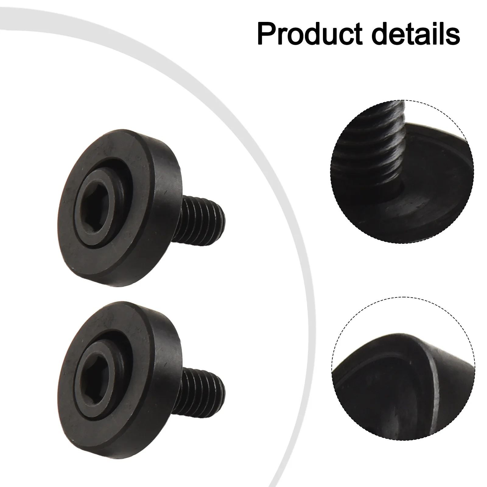 2pcs Lock Screw Bolt And Outer Flange 265674-6 For Multitool DTM50 TM3000C Screw Bolt With Outer Flange Clamping Set Fits
