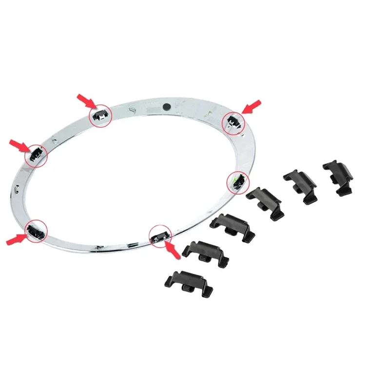 6Pcs Car Front Head…