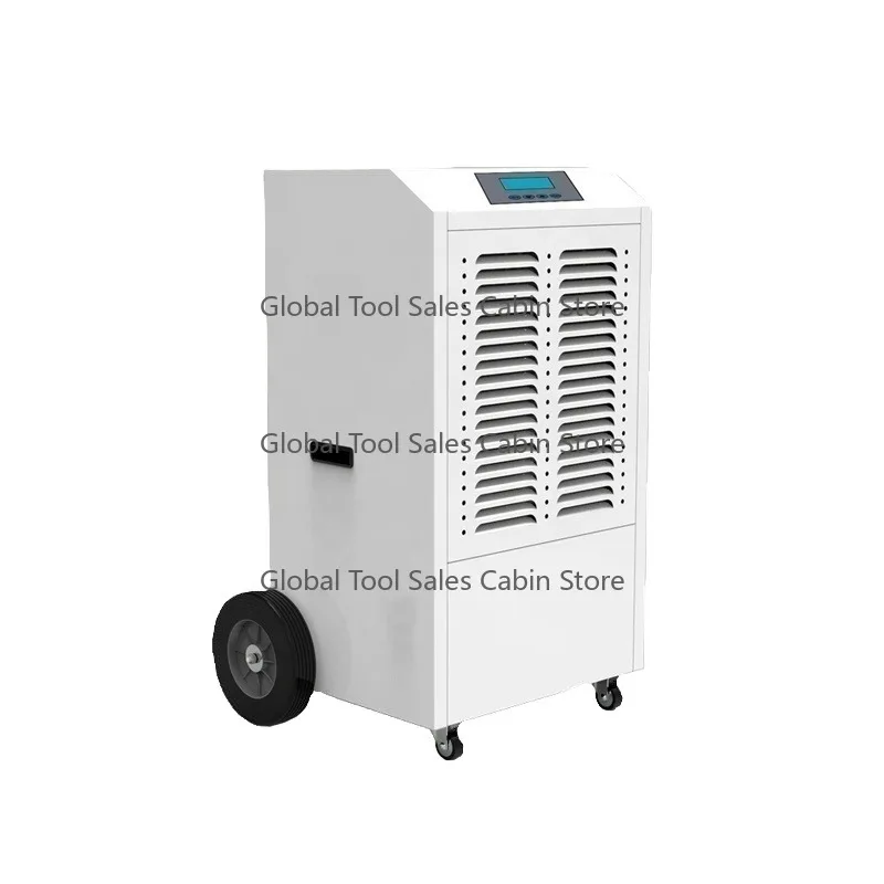 245Pints Commercial Dehumidifier for Library Showrooms Underground Engineering Storage Continuous Drain Hose Included