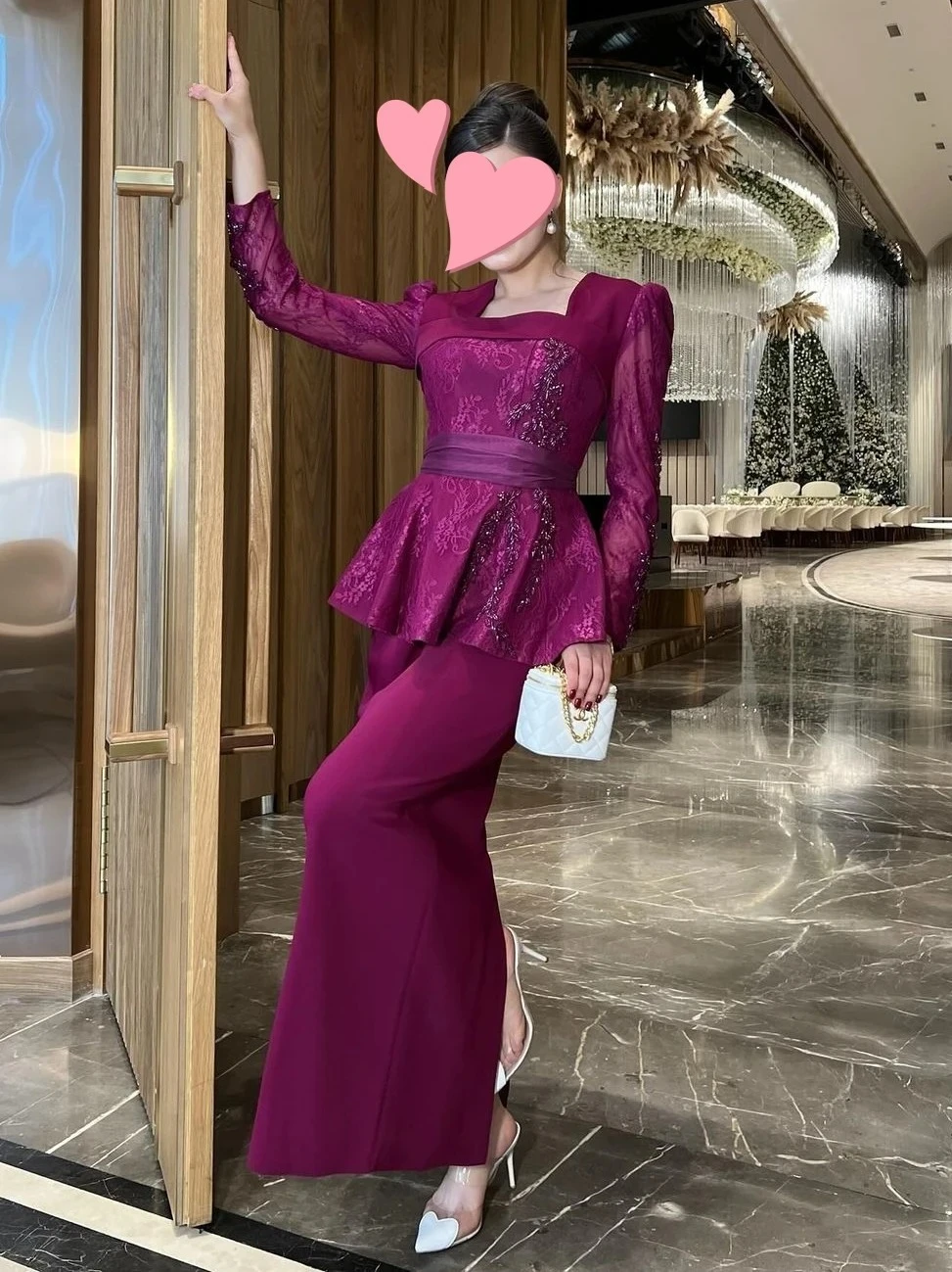 حفلة موسيقية كوكتيل فستاين سهرة/فساتين الحفلات دبي فستان سهرة لضيوف الزفاف الفاخر فساتين تصوير نسائية مخصصة #1