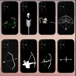 Cool Archery Sprot Phone Case For Samsung S25,S24,S21,S22,S23,S30,Ultra,S20,Plus,Fe,Lite,Note,10,9,5G Black Soft Cover