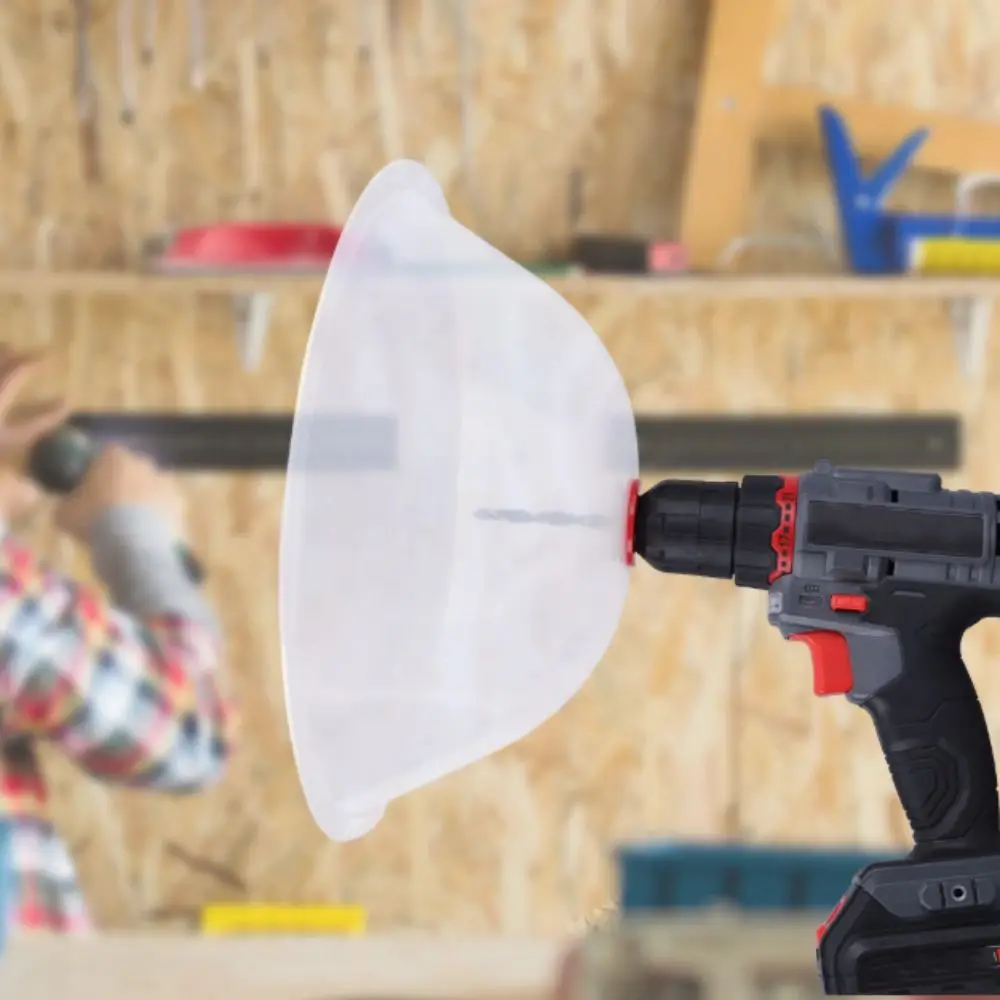 

Transparent Design Dust Bowl Electric Drilling Hole Cutting Hole Accessories Ceiling Tile Dust Cover Collector