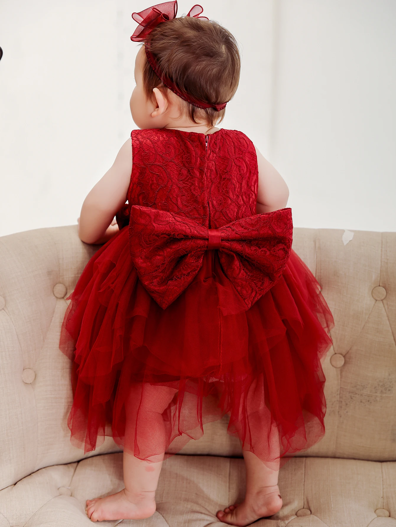 High Quality Girl Lace Skirt Children Party Formal Summer Sleeveless Dress Baby Girl Clothing