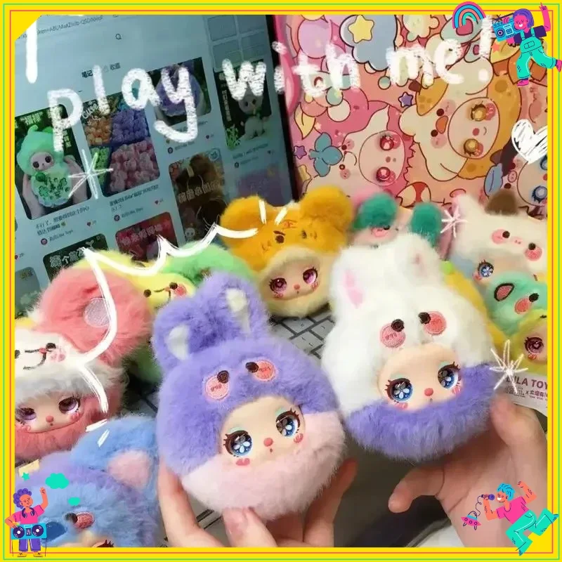 

=-#*Lilia Garden Tea Party Mini Doll Car Pendant Christmas Gift Blind Box Mystery Keychain Decorative Surprise Toy