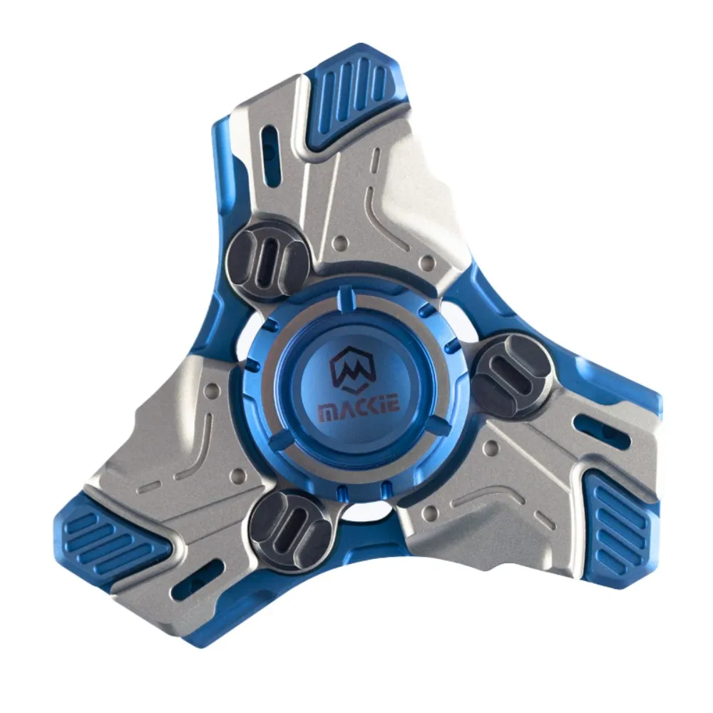 Mackie RX-03 fidget spinner três folhas spinner brinquedos para adultos brinquedos de ansiedade giroscópio de aço inoxidável alívio do estresse brinquedo
