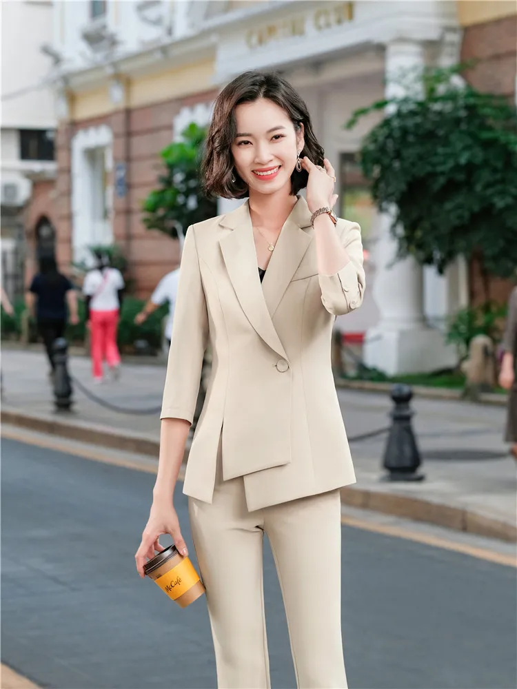 Butterfly Half Sleeve Blazer for Women Thin Office Suit Irregular Coat Fromal Solid Outerwear Chic Tops Green Spring New 2024