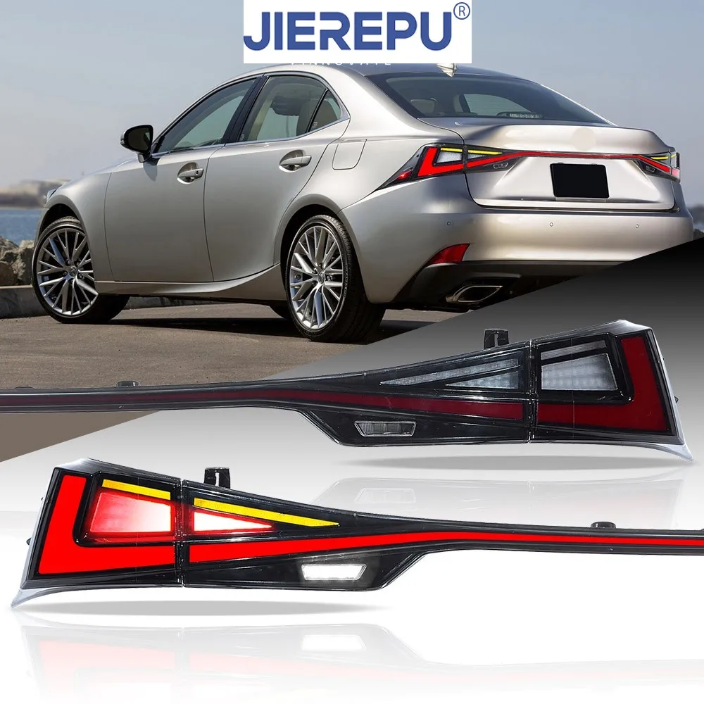 

1Pair LED Tail Lights Assembly Dynamic Animation For Lexus IS250 300h 350F 2014-2020 Rear Lamps Auto Headlights Accessories