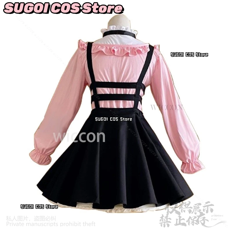 Mayuzumi Fuyuko تأثيري IDOLM @ STER ألوان لامعة أنيمي زي اليابانية الحلو جيراي كي الفتيات القوطية لوليتا JK قميص plaűеее