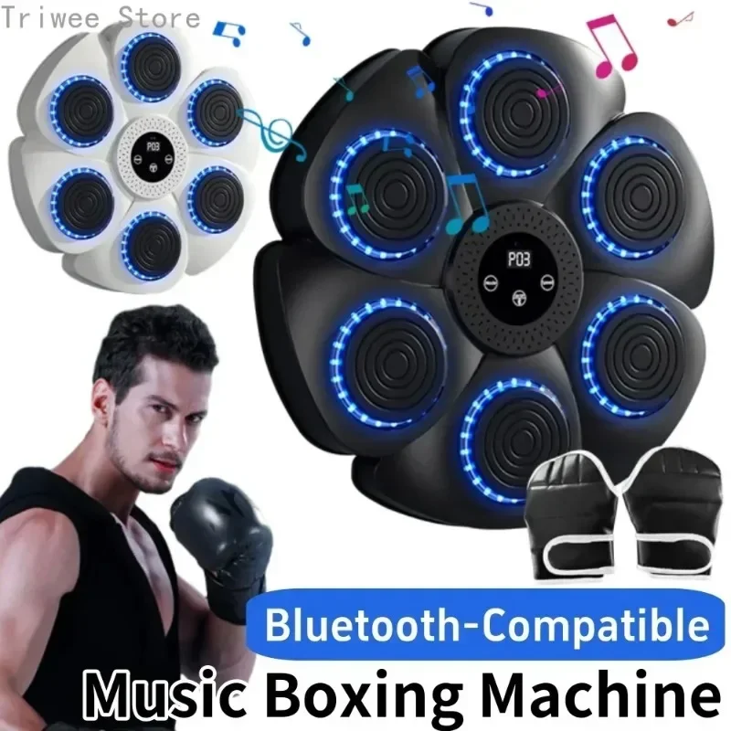 Smart Boxing Mat Compatible with Bluetooth Music Boxing Machine, Home Exercise Through Wall Target Training Device