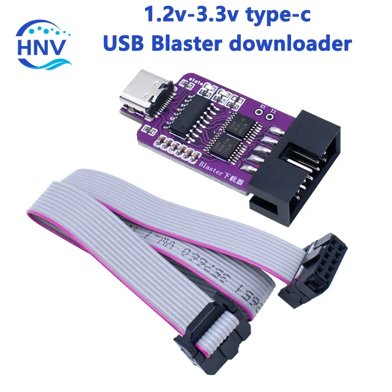 1.2v-3.3v type-c USB Blaster downloader For ALTERA CPLD/FPGA JTAG Altera Programmer for arduino