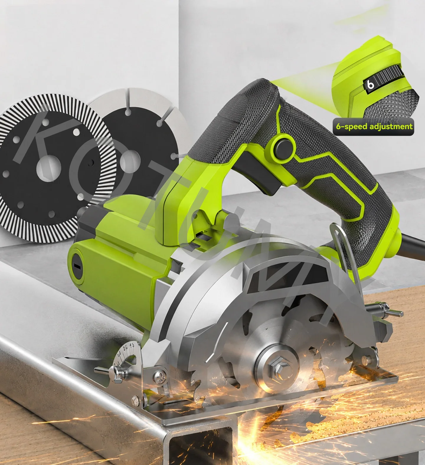 Multifunctional Cutting Machine 220V High-power Adjustable Angle Depth Cutting Machine Marble Machine 1480W