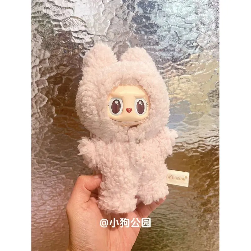 

【 Комбинезон с плюшевым кроликом 】 Детская одежда Labubu из холста и винила ручной работы без детей в комплекте ﻿