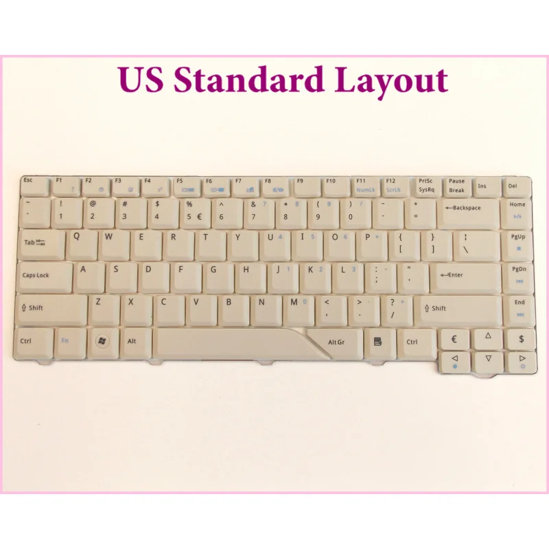 

Z Laptop Keyboard For Acer Aspire 4920G 5730 5910 5920 5930 6920 6930 US Gray