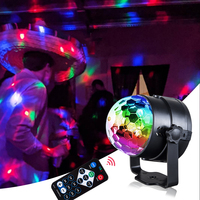 RGB Led Disco Night Light Strobe Lamp for Home Party Club Bar Dance Christmas Gift Stage Lighting Effect Sound-activated EU USB