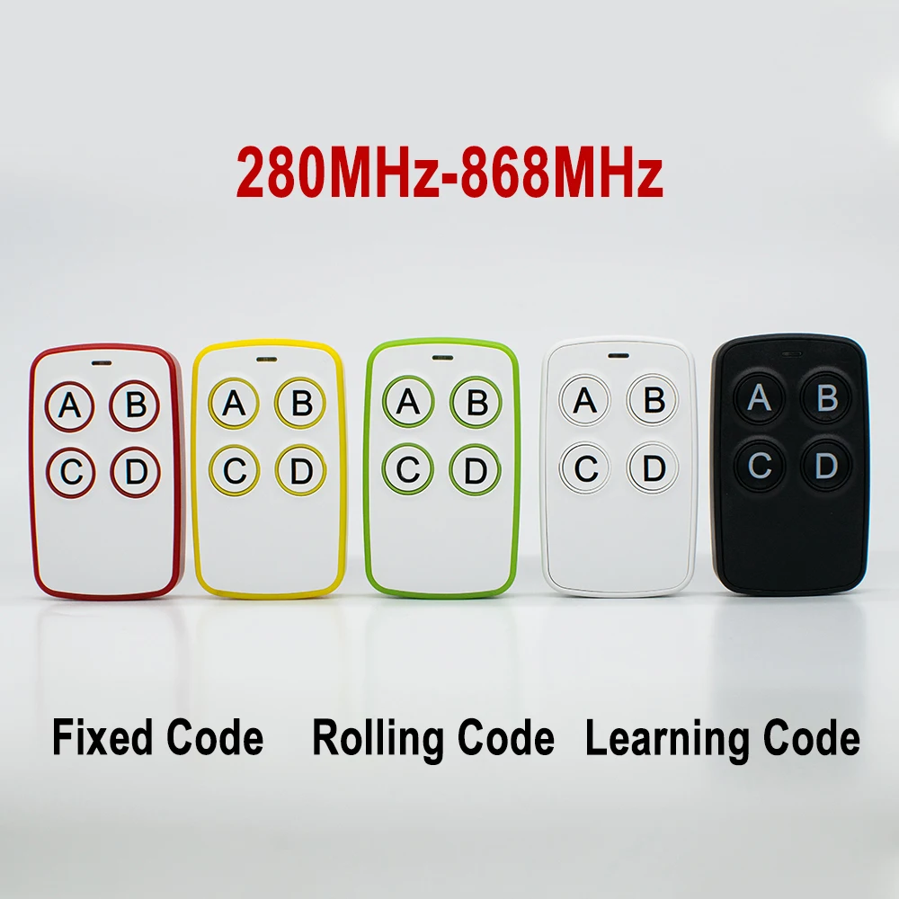 

Multi Frequency Universal Garage Control Door Remote Controller 300-868MHZ Copy Duplicator 433mhz Multi Brand Remote Control