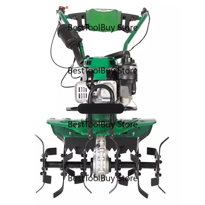Micro-tillage machine Small Rotary Tiller for Farm Machinery Orchard Weeding Cultivator Trenching Weeding Ridging-New C