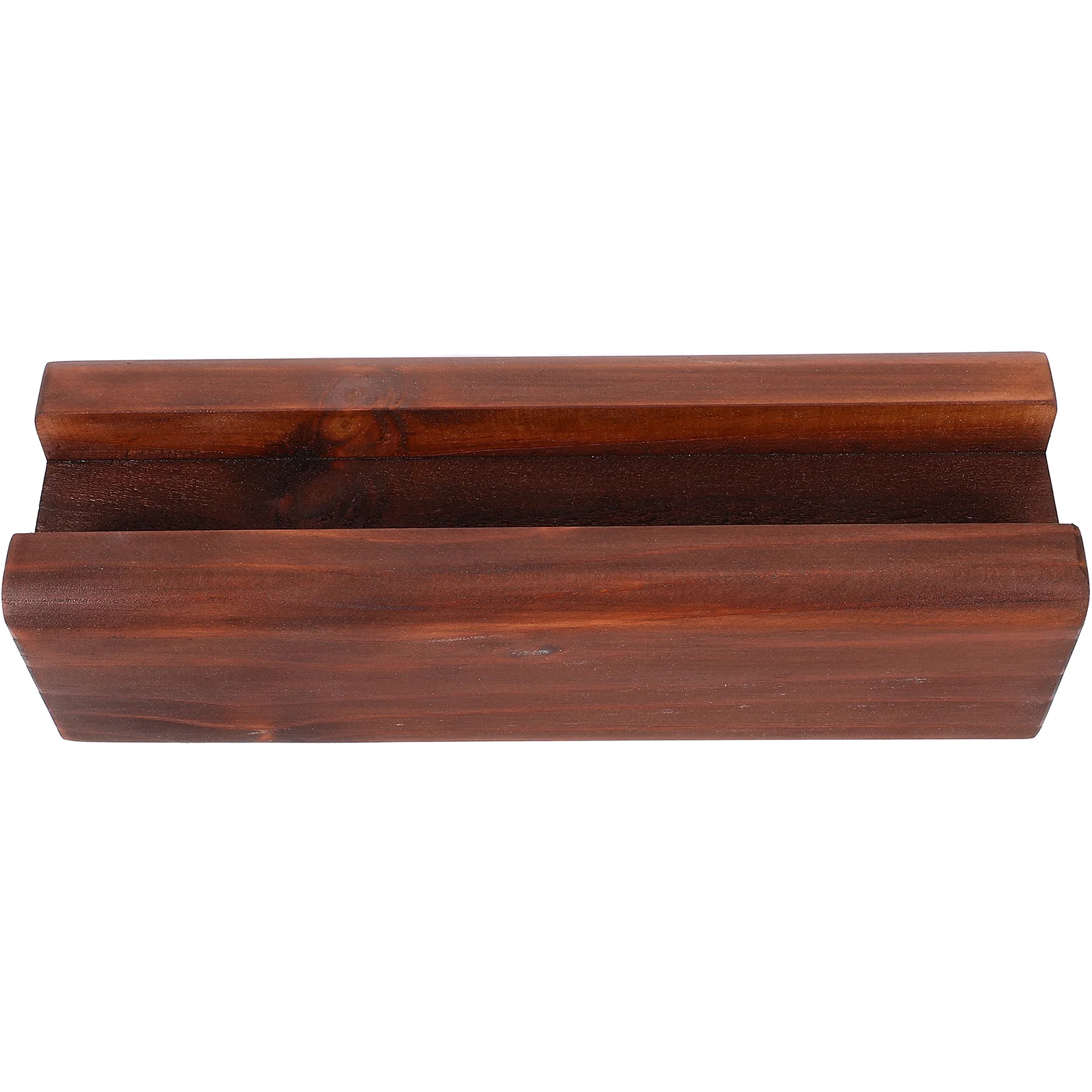

Floor Mirror Base 25x8 Walnut Support Stand Sturdy Wood Anti-slip Pad Decorative Practical Long-term Use Easy Installation