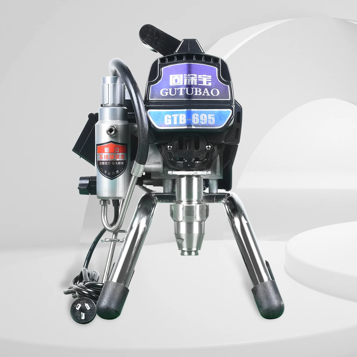 GTB-695 Airless Paint Sprayer 2200W Stainless Steel Sprayer Tools 695 For Renovation Team Painter Home Improvement