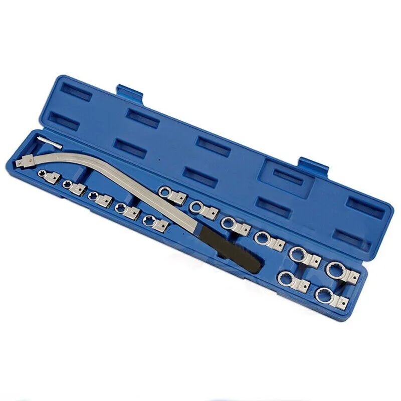 

Car Engine Belt Tensioning Wrench, 15-Piece Set of Specialized Pulley Tools