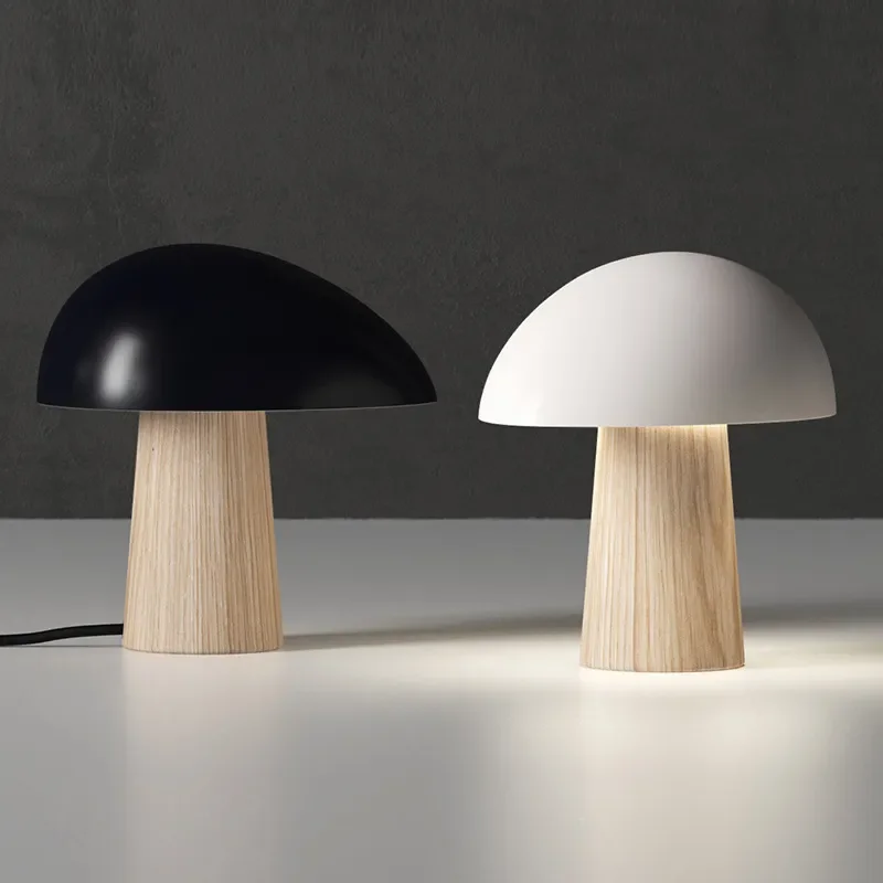 

Postmodern Minimalist Mushroom Table Lamp Bedroom Bedside Lamp Night Light Study Room Hotel Desk Light Living Room LED light