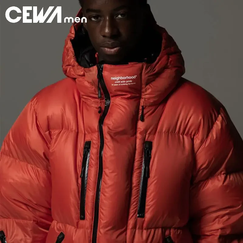 Doudoune courte tendance pour hommes, vêtements de travail épais européens et américains, marque de mode pour étudiants, maintien au chaud, nouvelle collection hiver