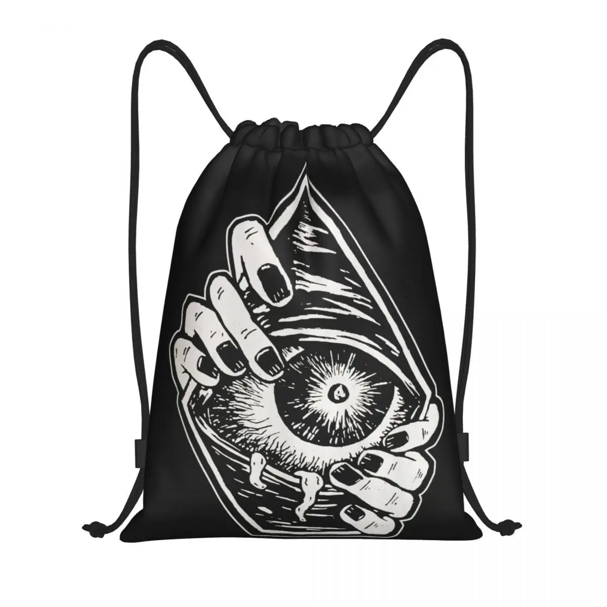 Custom Volcoms Diamond Stone Drawstring Backpack Bags Women Men Lightweight Gym Sports Sackpack Sacks for Training