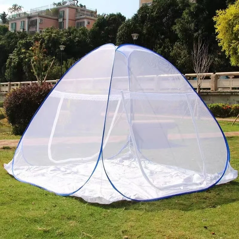 NEW Installation-free Foldable Tent Summer Mosquito Net For Home Bed Student Bunk Bed Outdoor Mosquito Net Zipper Mesh Decor