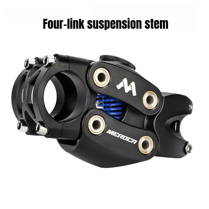 Bicycle Four Link Shock Stem 31.8*90MM Aluminum Alloy XC Grave Road Mountain Bike Risers Suspension Stems