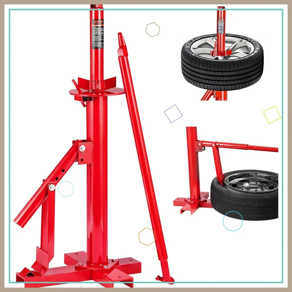 

Portable Manual Tire Changer for 8-16 Inch Tires, Compatible with Cars Trucks Trailers, Home Garage Tool