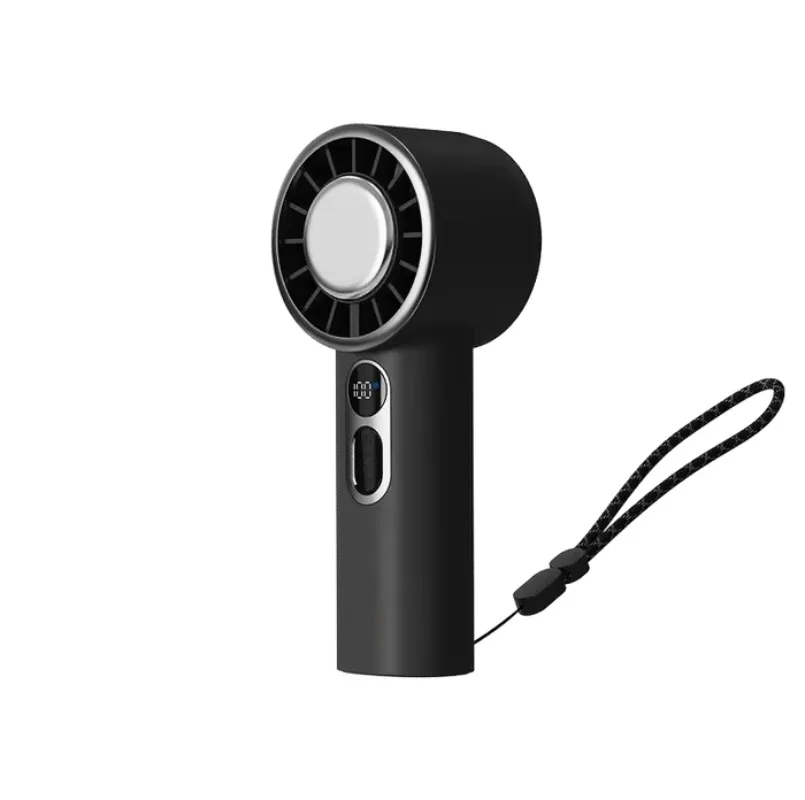 High-Speed Cooling Handheld Fan Semiconductor Cooling100-speed Stepless Adjustment 5000mAh